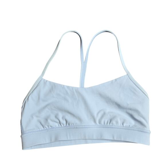 Lululemon Flow Y Light Blue Bra Size: 6 - Picture 1 of 4
